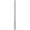 Stainless steel post |  60 mm | removable, self-engaging lockwith hot-dip galvanized ground socket part-no. 460.40approx. 400 mm below ground | with triangular locking mechanism acc. with DIN 3223 | without eyelet